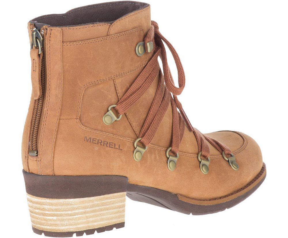 Merrell Støvler Dame - Shiloh Ii - Khaki - DZB618457